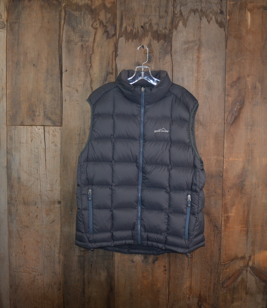 Grey Eddie Bauer Down Vest - Image 4